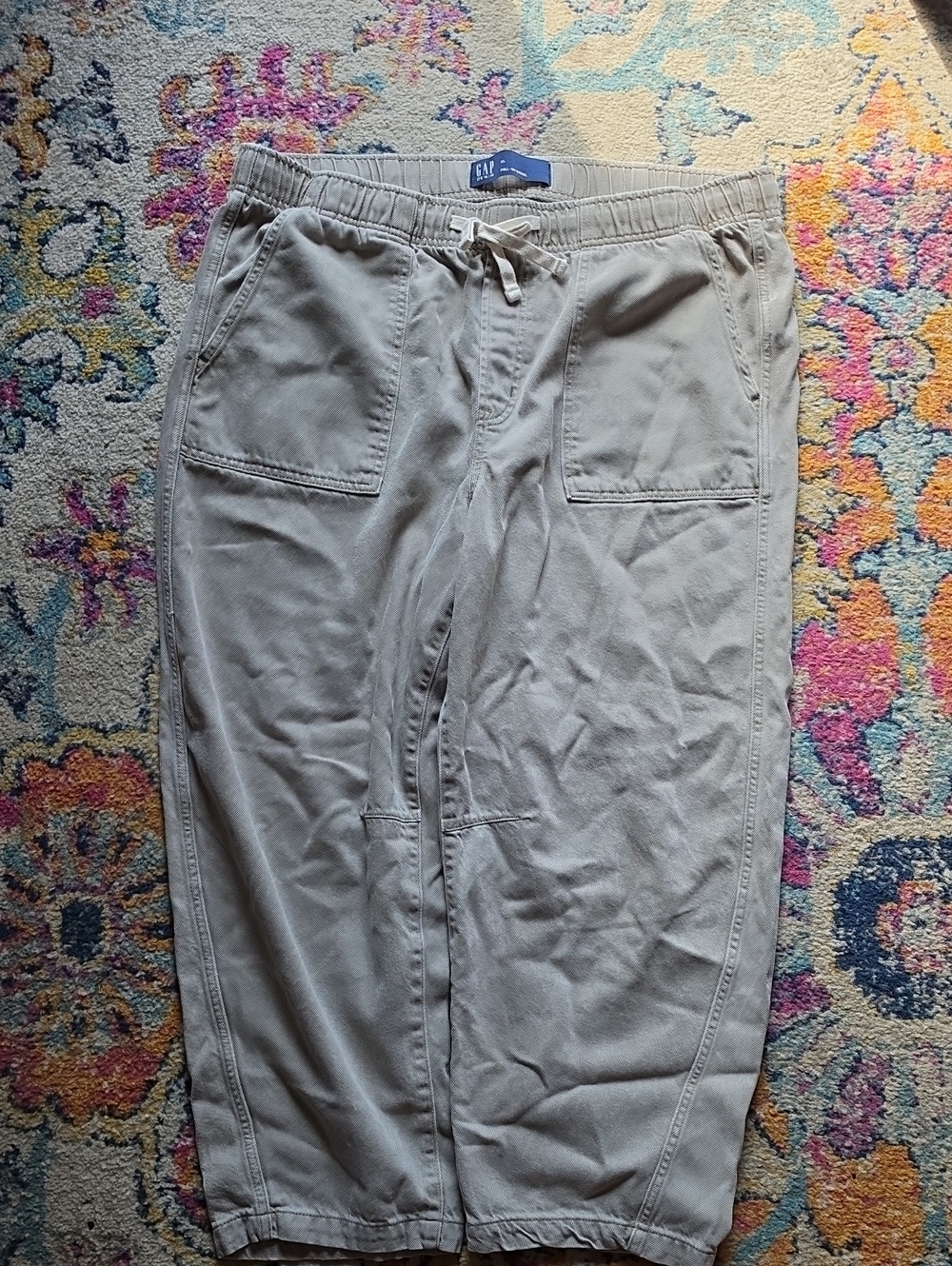 GAP Women's Pull-on Barrel Barrel Pants